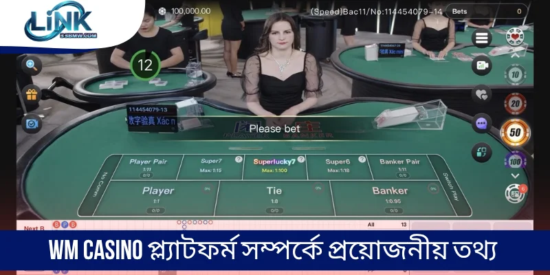 WM Casino প্ল্যাটফর্ম সম্পর্কে প্রয়োজনীয় তথ্য