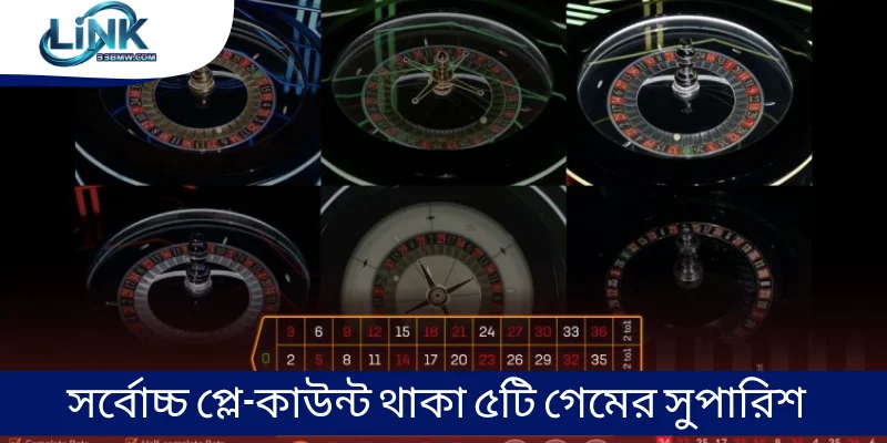 সর্বোচ্চ প্লে-কাউন্ট থাকা ৫টি গেমের সুপারিশ 